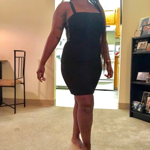 Black Express Mini Dress - Picture 4 of 4